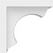 Ekena Millwork Standard Emerson Architectural Grade PVC Bracket, 6 1/2"W x 10"D x 10"H BKTP07X10X10EMR - alternate 3